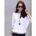 Women's Batwing Round Neck Sheer Mesh Cape Sleeve Loose T-Shirt