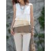 Women's Plus Size Layered Ruffle Chiffon Vest