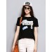 Women's Casual/Daily Simple Spring / Summer T-shirtPrint Round